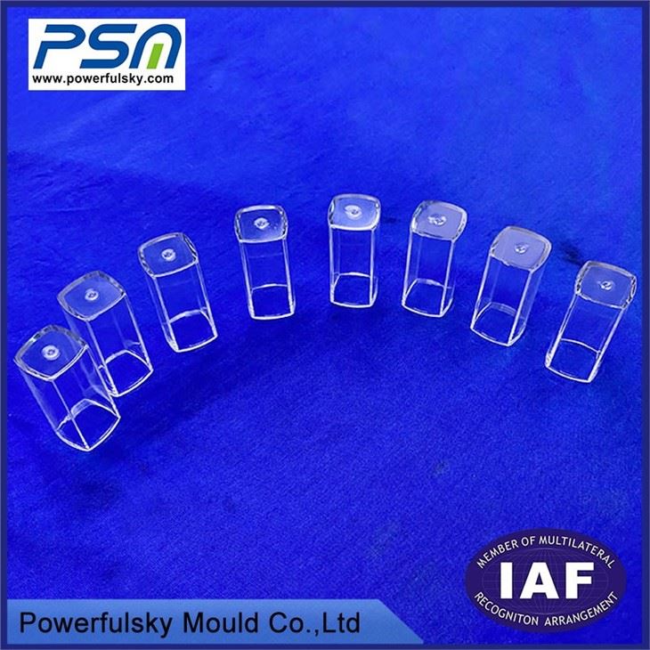Clear plastic parts for injection molding